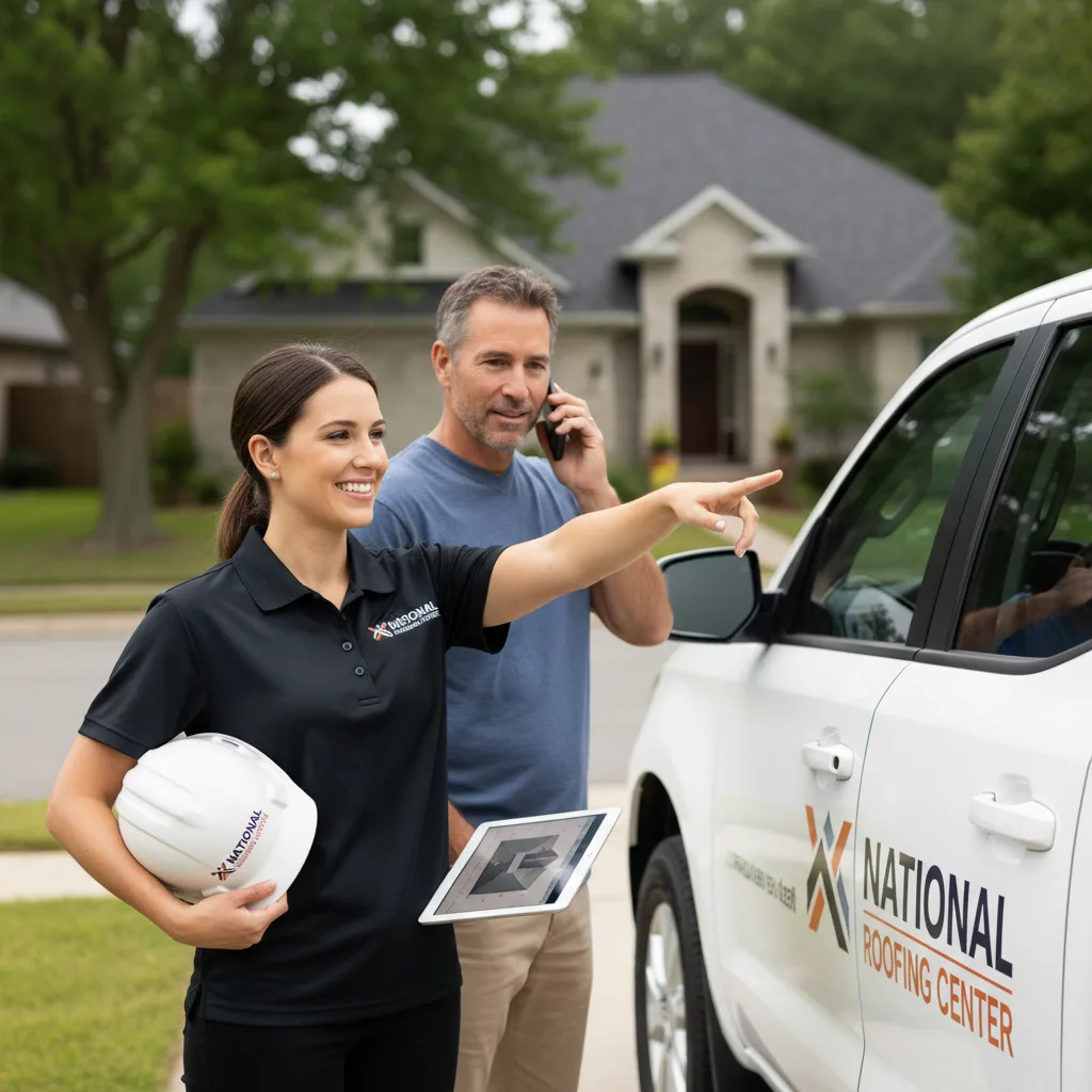 National Roofing Center customer support in Leonard